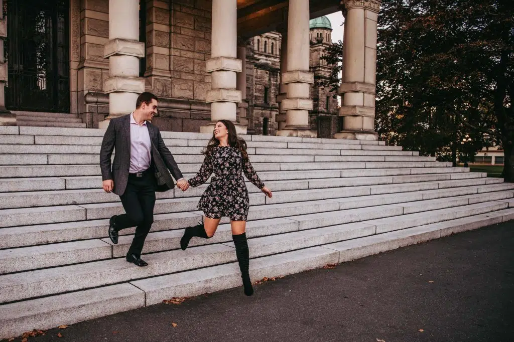 Engagement Photographer Victoria BC Beacon Hill Parlaiment-3