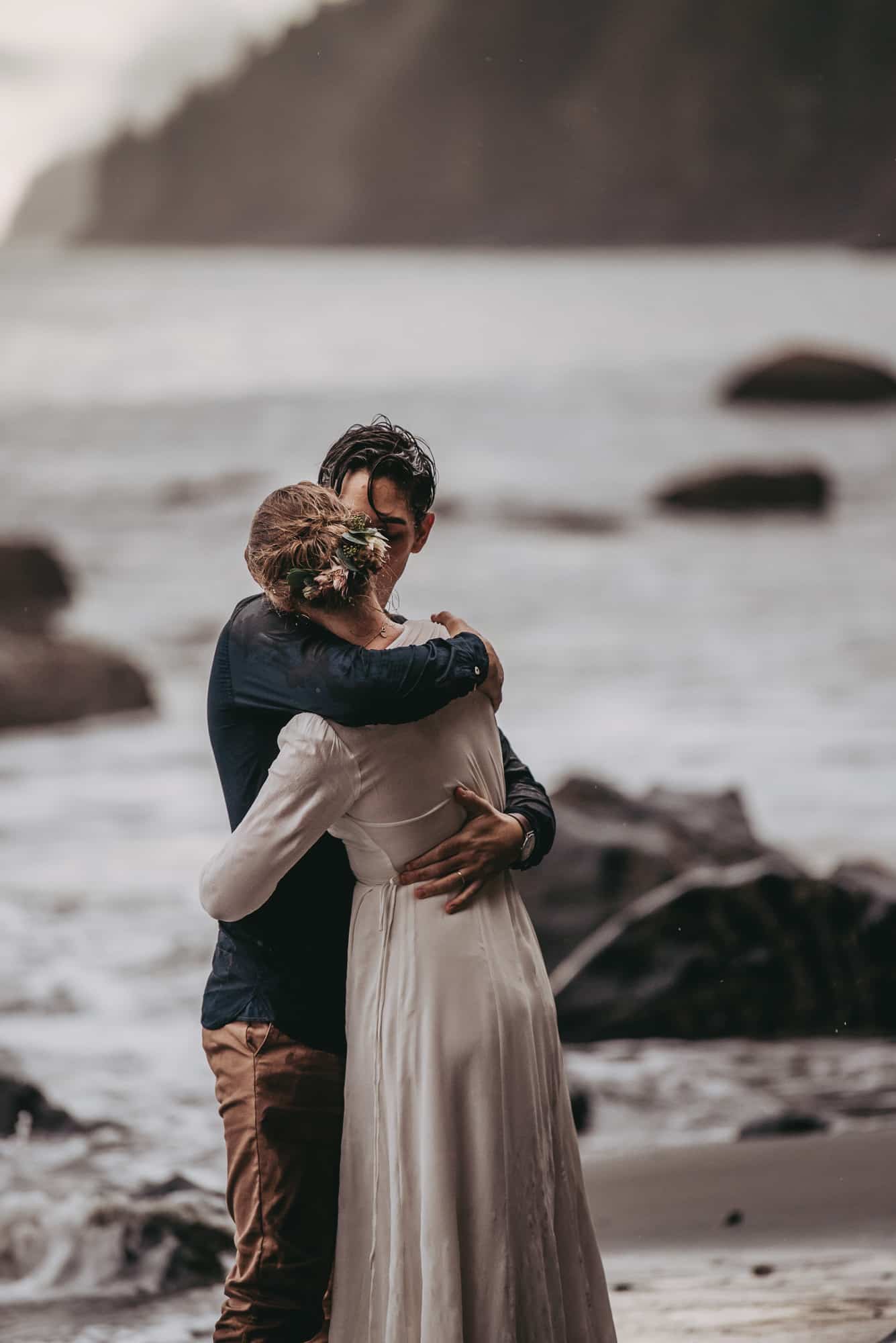 Mystic Beach Elopement | Mira & Pearce | Vancouver Island Photographer