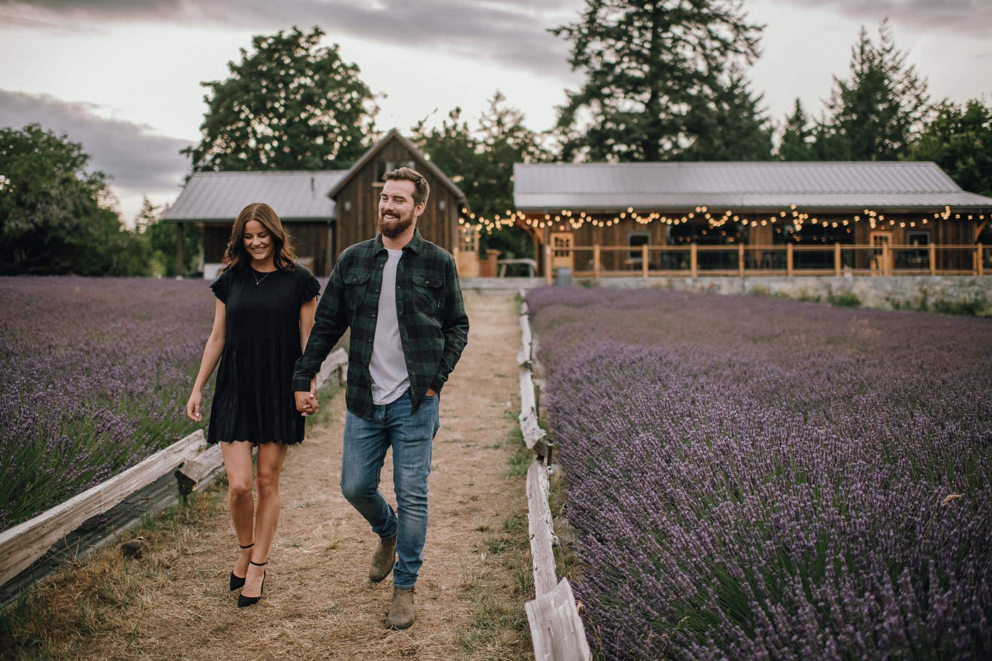 Bilston Creek Farm Engagement Weddings Photos Lavender Farm Victoria BC-1