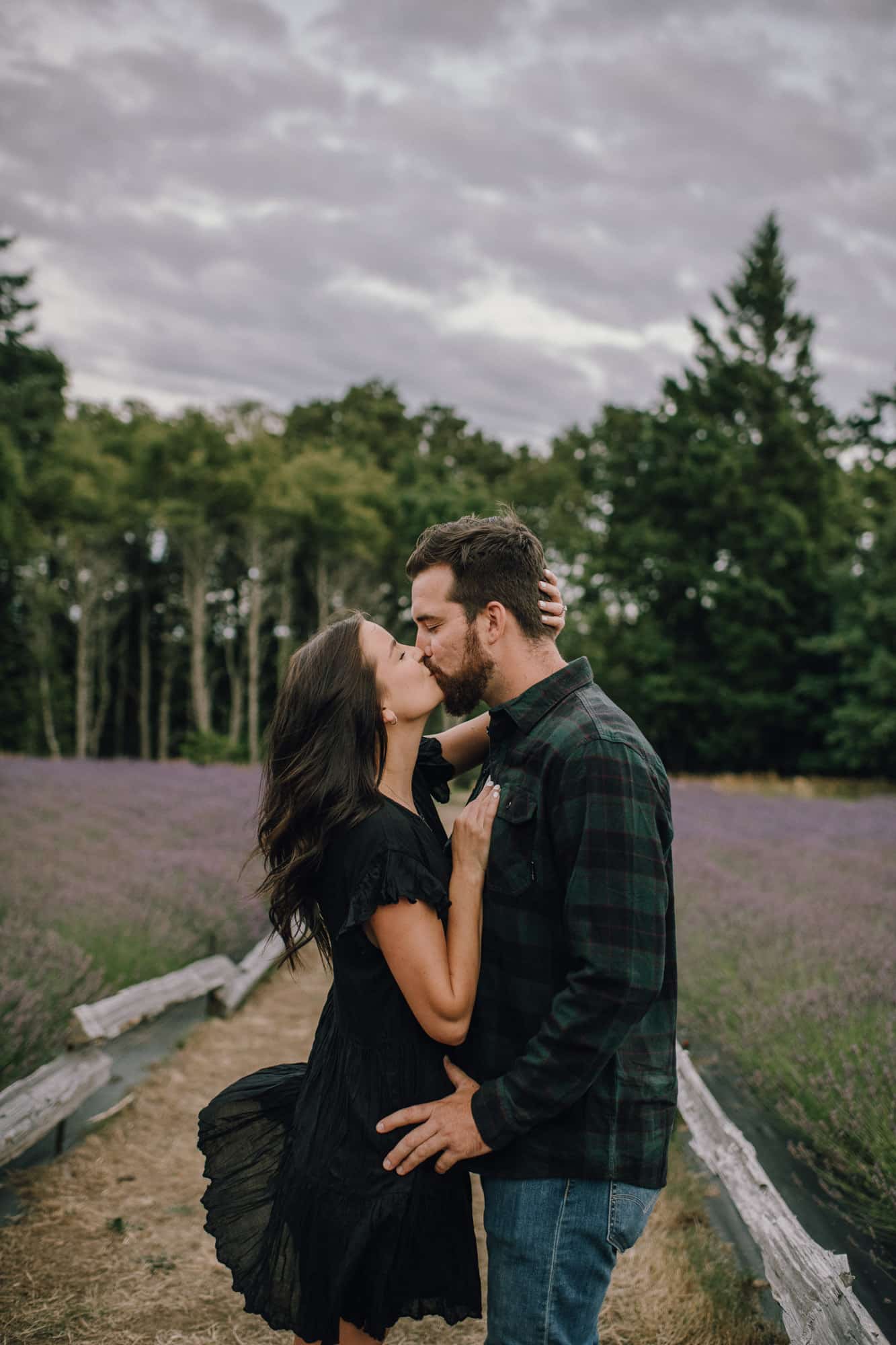 Bilston Creek Farm Engagement Weddings Photos Lavender Farm Victoria BC-1