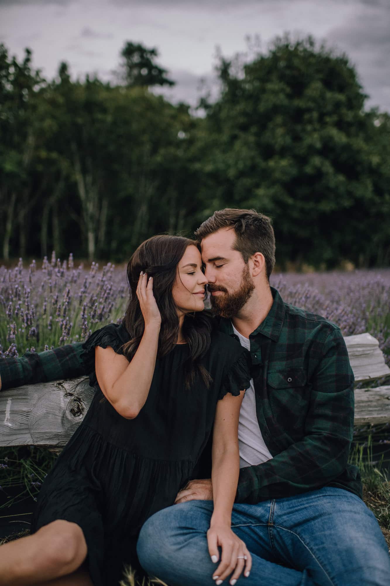 Bilston Creek Farm Engagement Weddings Photos Lavender Farm Victoria BC-1