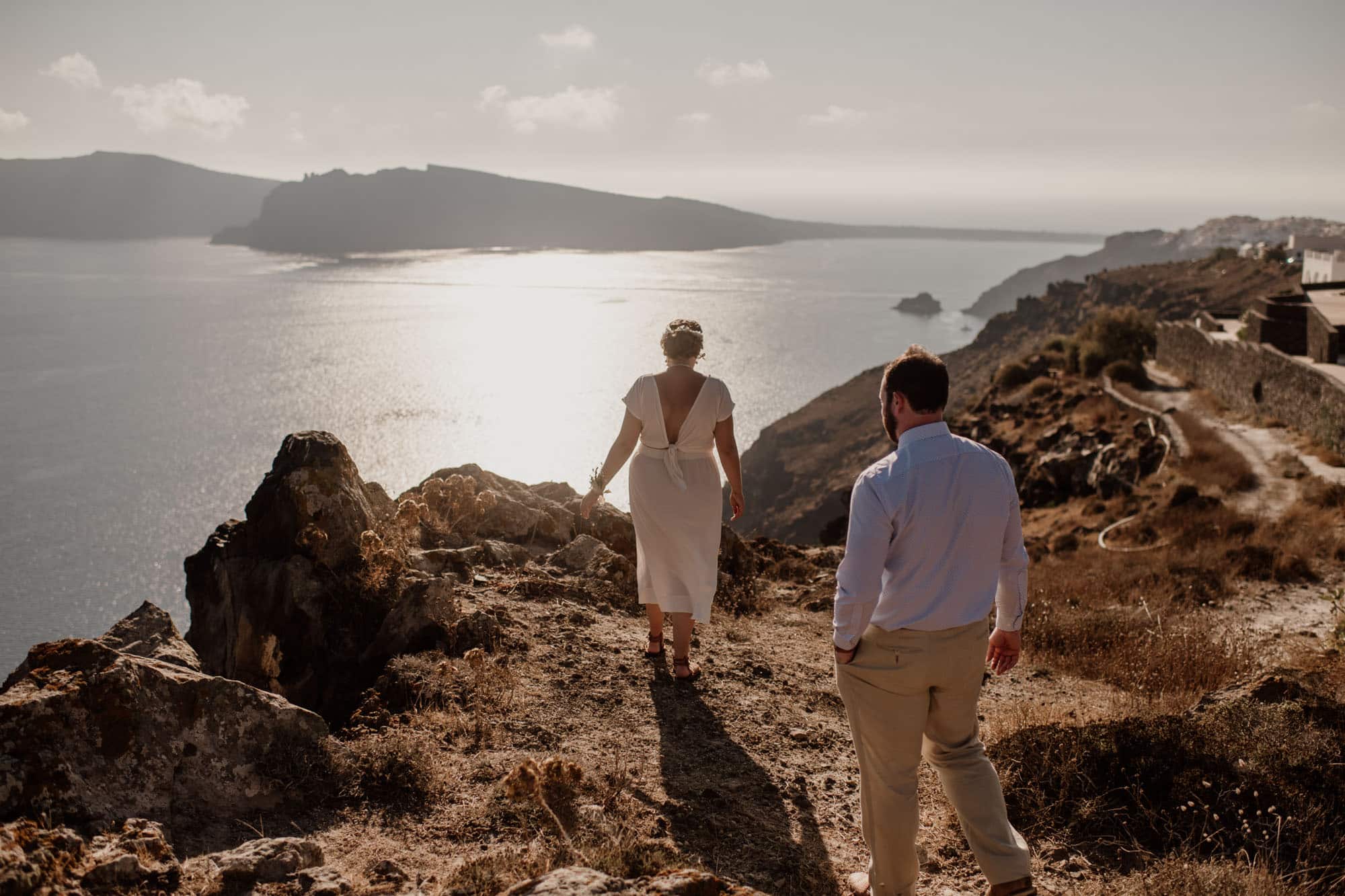 Oia Santorini Wedding Destination Photographer Elopement Photos Greece