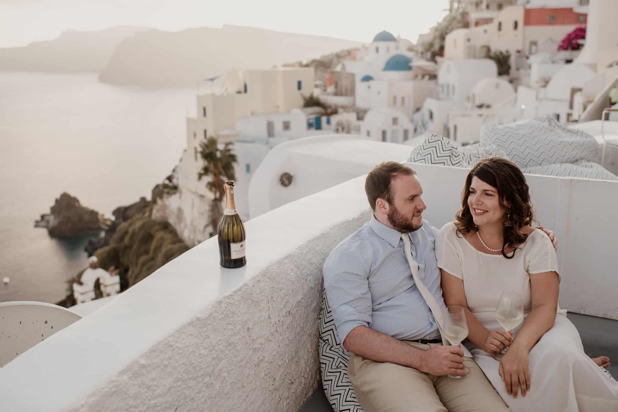 Oia Santorini Wedding Destination Photographer Elopement Photos Greece