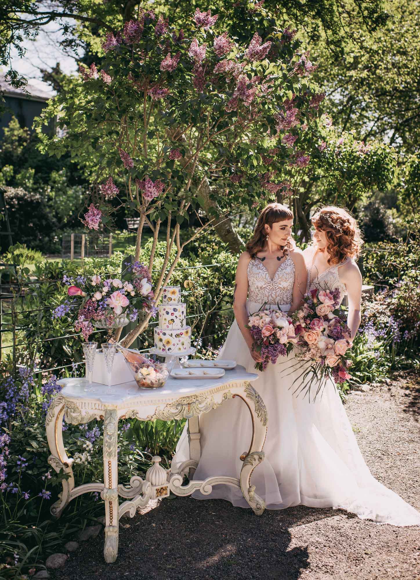 Two Brides Point Ellice Styled LGBTQ Styled Shoot Victoria BC