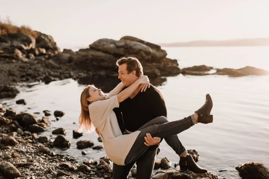 Professional Photographer Victoria BC Vancouver BC Saxe Point Park Engagement-06