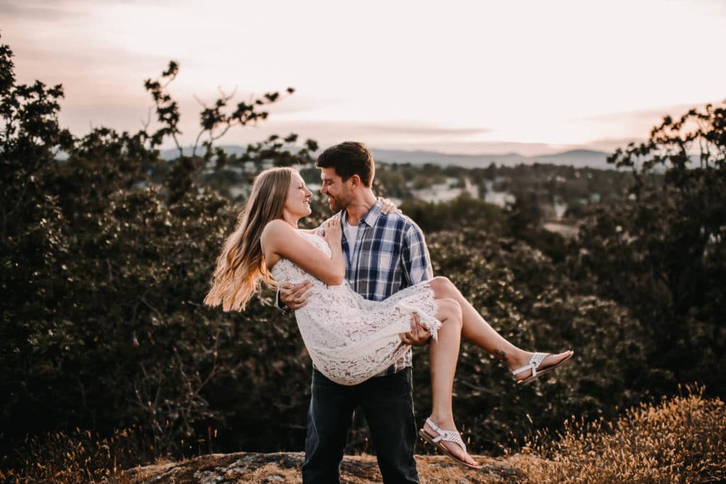 Victoria BC Engagement Photographer Mount Tolmie-1