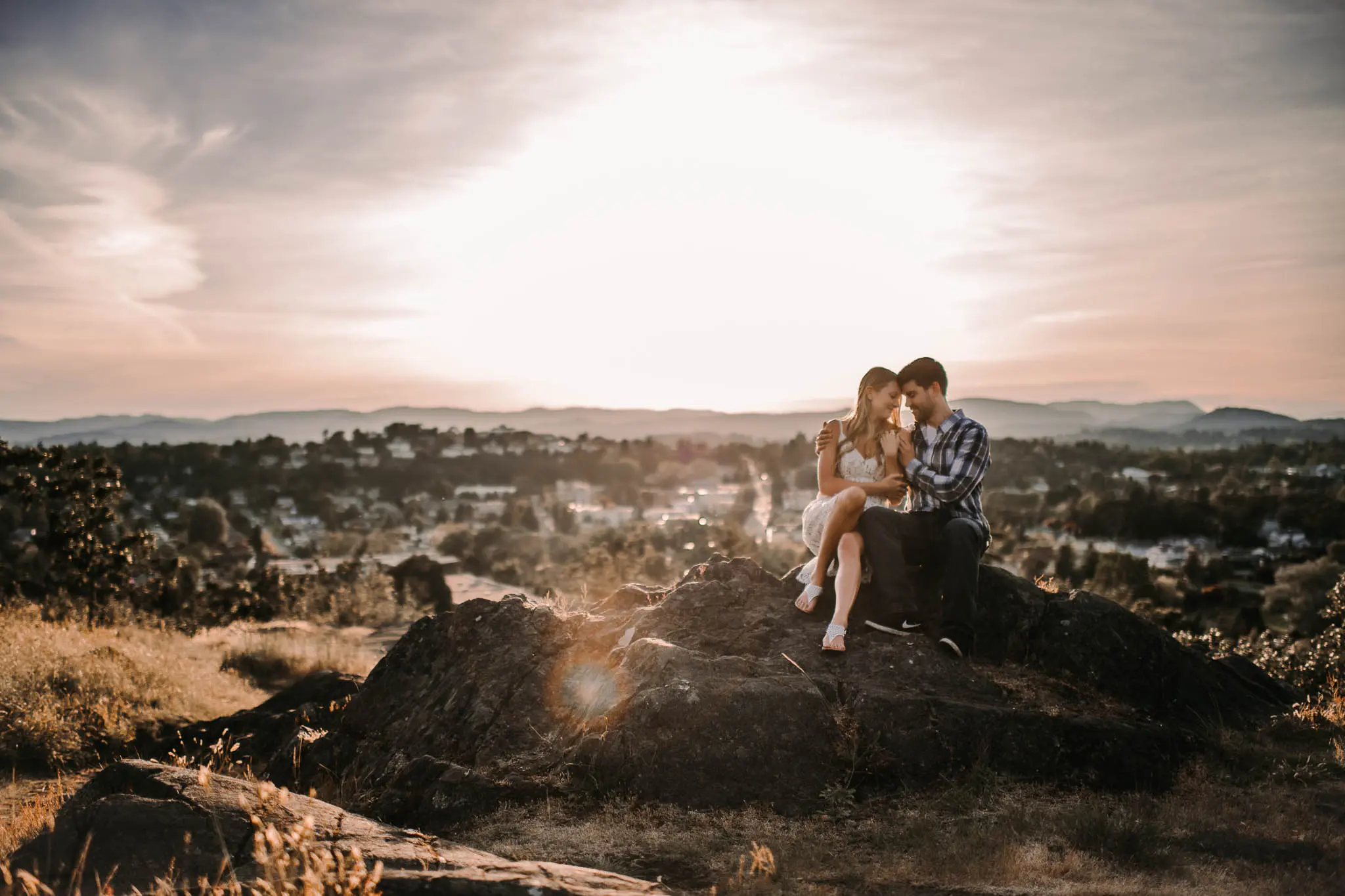 Victoria BC Engagement Photographer Mount Tolmie-1