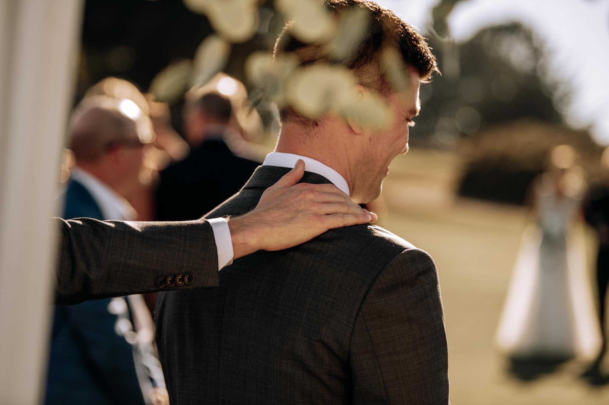 Victoria Golf Club Wedding Photographer YYJ Socially Distanced Emotional