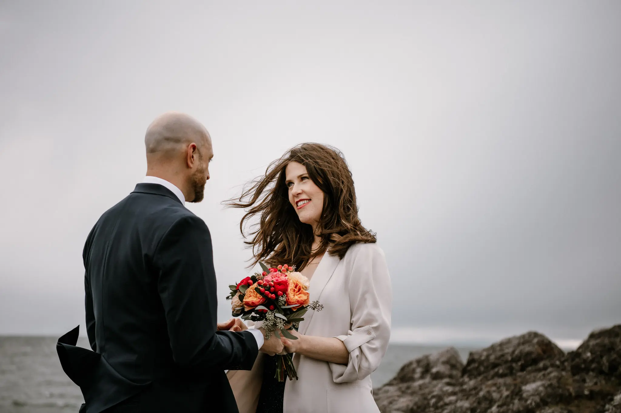 Mystic Beach Elopement Vancouver Island Victoria BC Elope-1