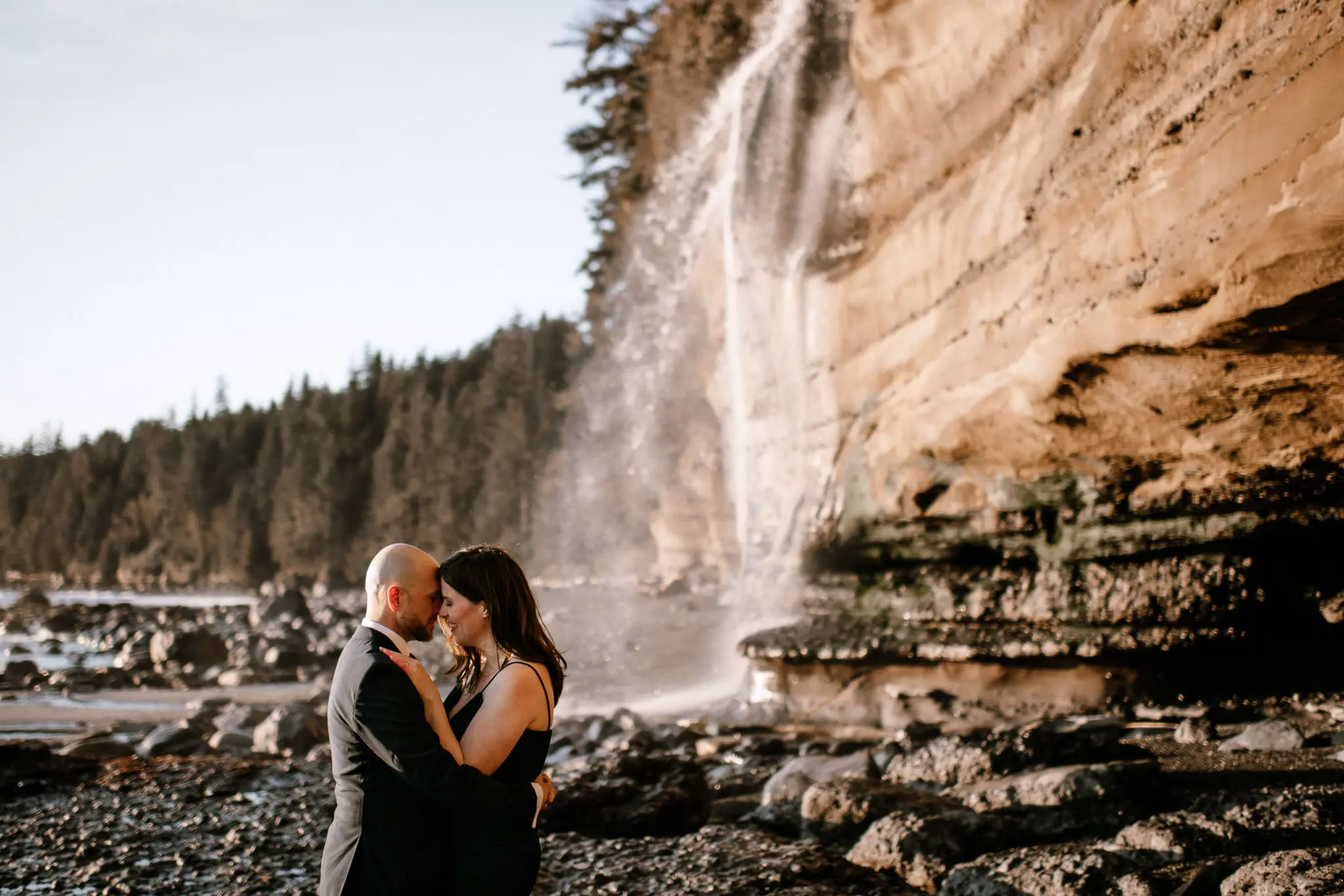 Mystic Beach Elopement Vancouver Island Victoria BC Elope