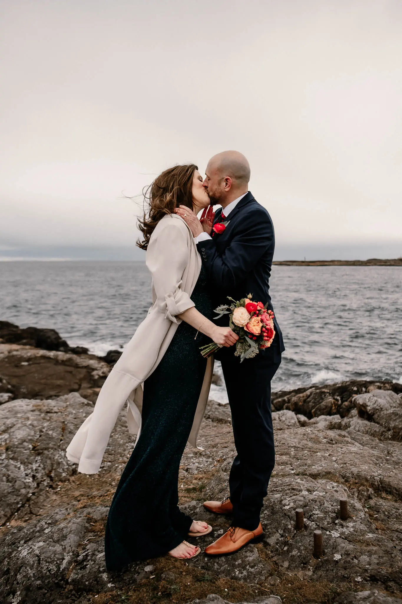 Mystic Beach Elopement Vancouver Island Victoria BC Elope-1