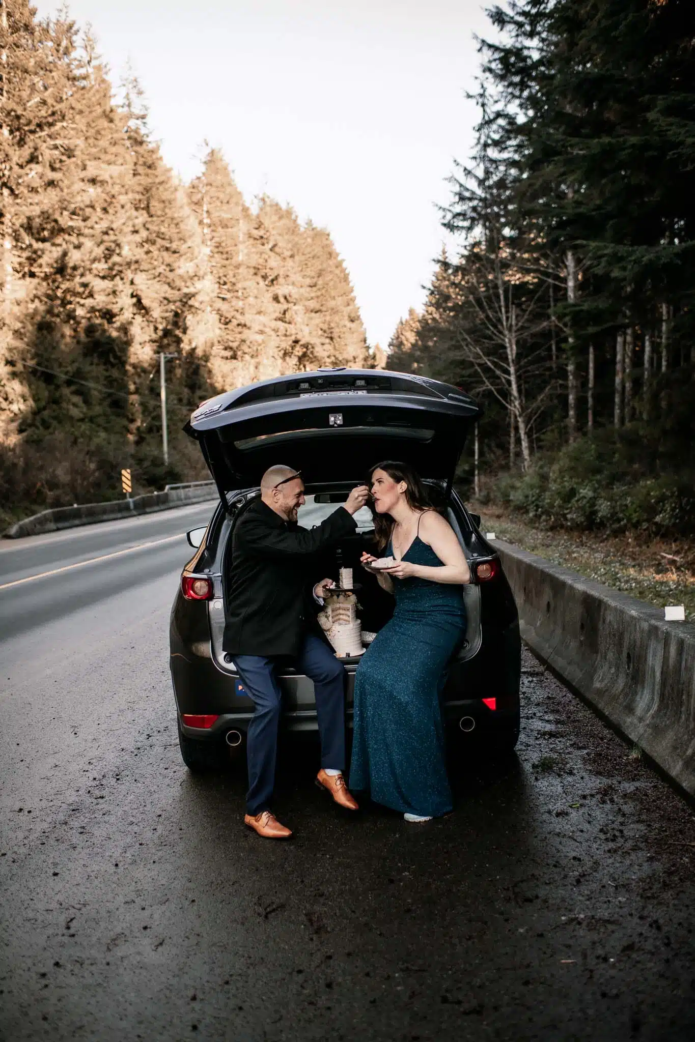 Mystic Beach Elopement Vancouver Island Victoria BC Elope