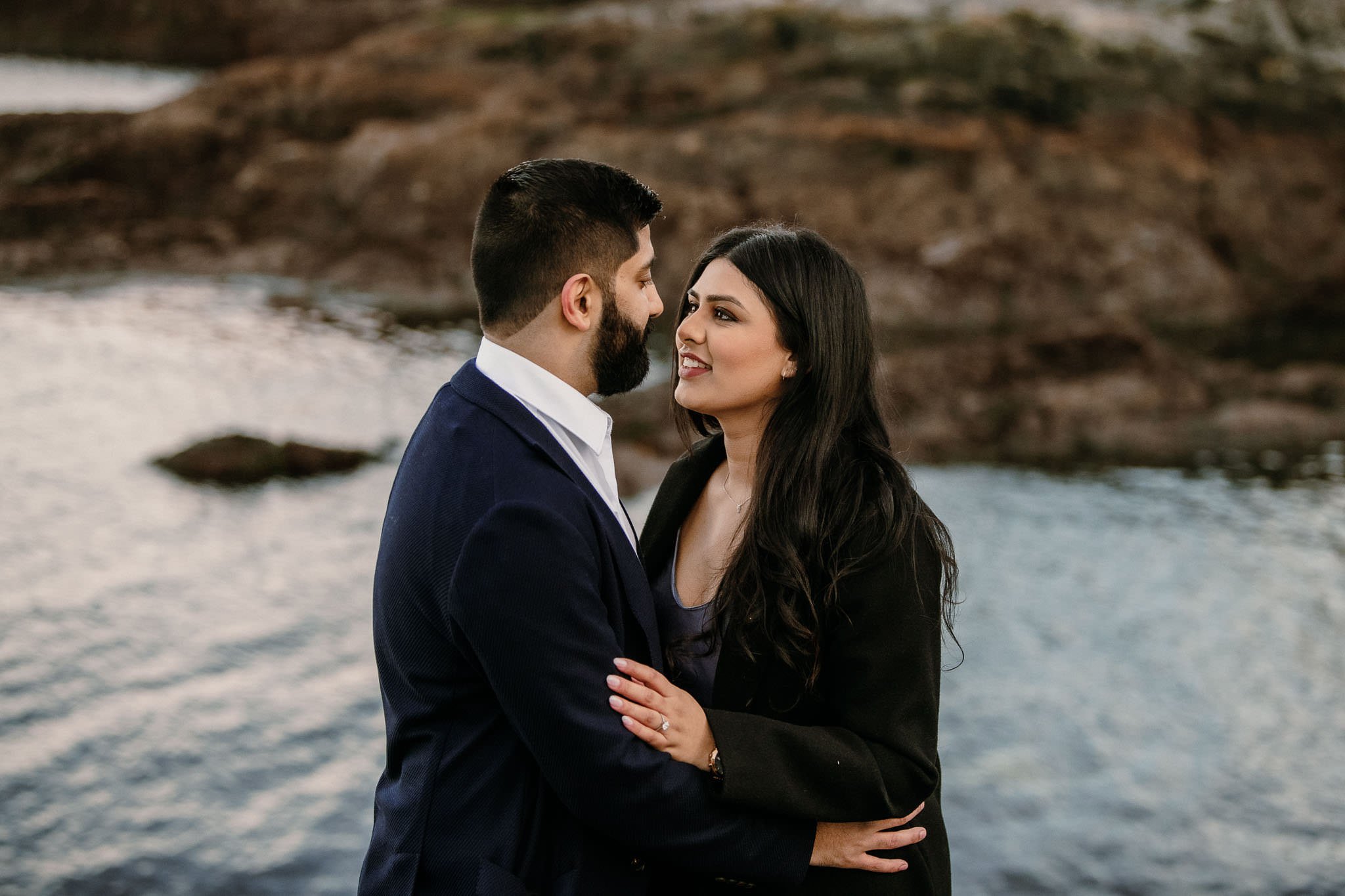 Victoria Proposal at Oak Bay Beach Hotel Proposal Engagement Photographer Victoria BC