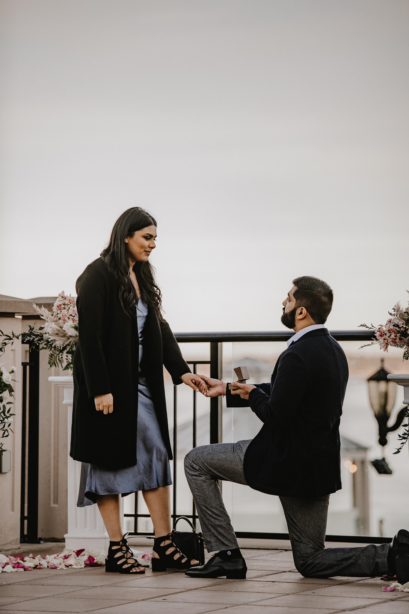 Victoria Proposal at Oak Bay Beach Hotel Proposal Engagement Photographer Victoria BC