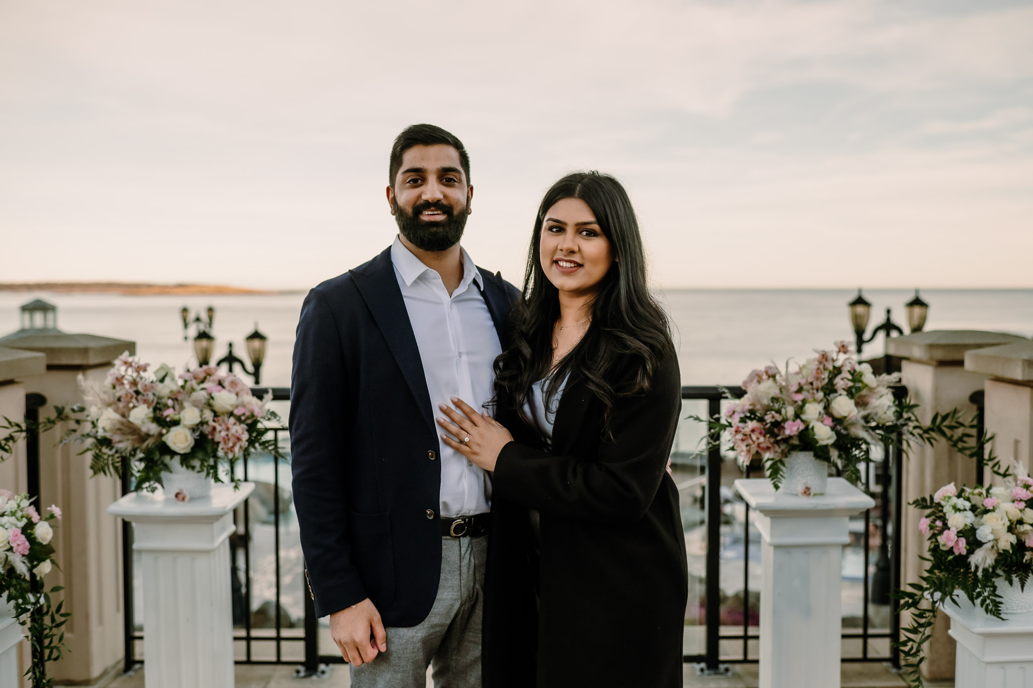 Victoria Proposal at Oak Bay Beach Hotel Proposal Engagement Photographer Victoria BC