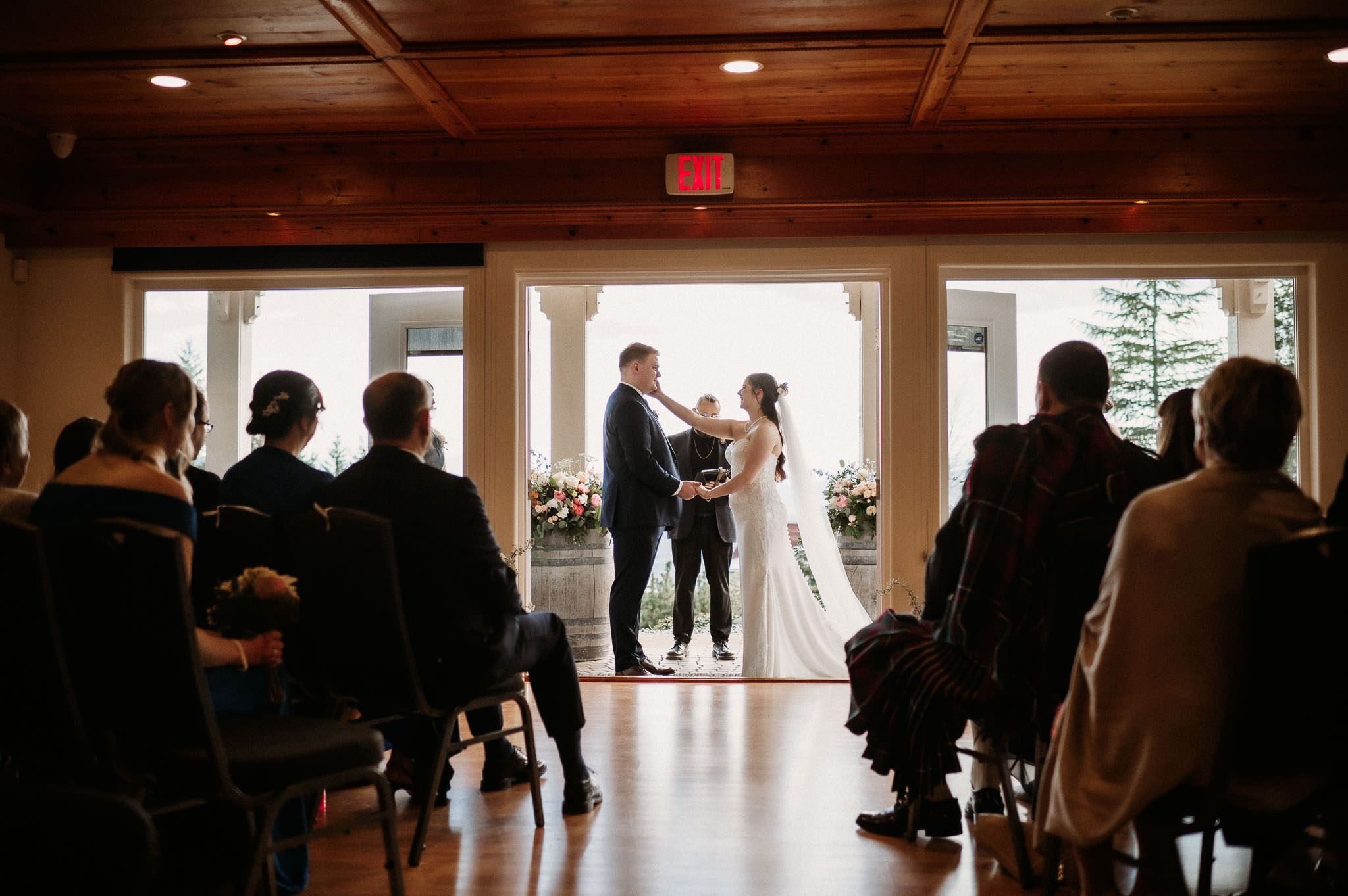 Wedding Photographer Victoria Villa Eyrie Weddings Bride and Groom Wedding Ceremony