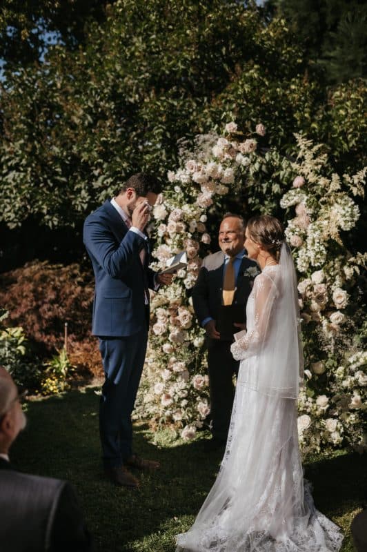 Backyard Wedding Oak Bay BC Wedding Photographer