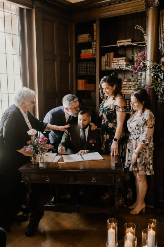 Fairmont Empress Wedding Photographer LGBTQ Victoria BC