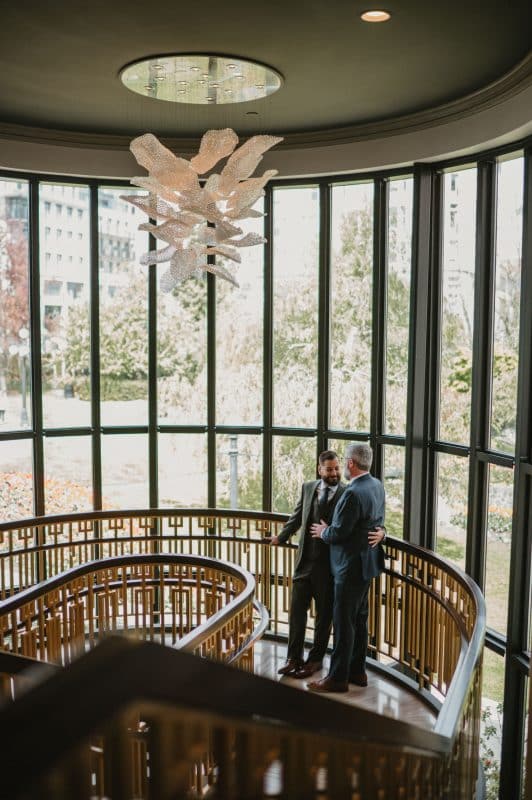 Fairmont Empress Wedding Photographer LGBTQ Victoria BC