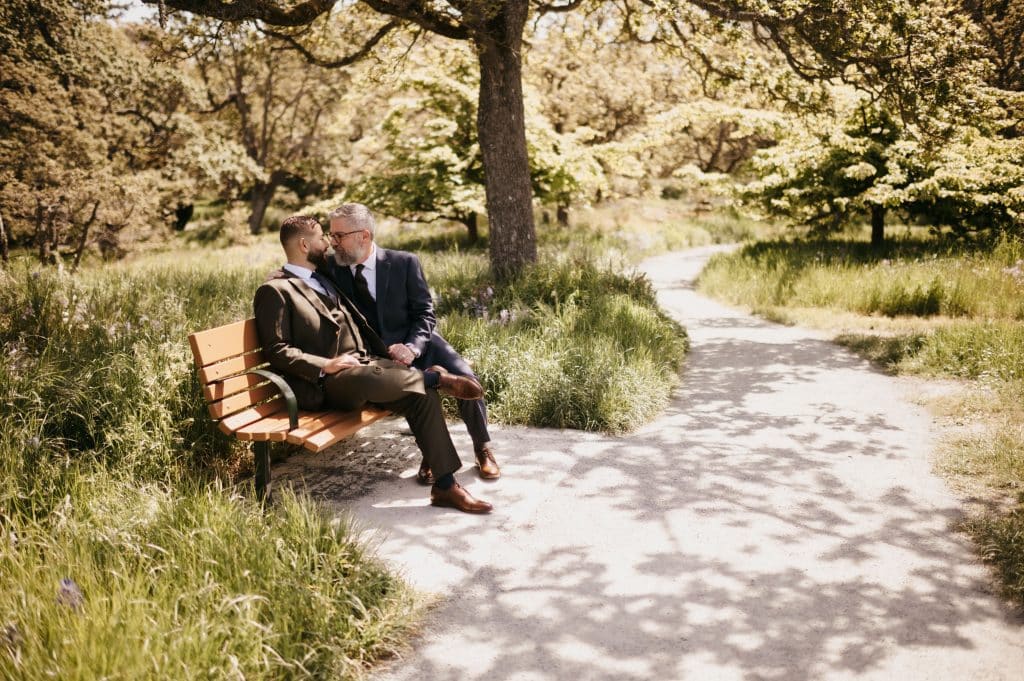 Fairmont Empress Wedding Photographer LGBTQ Victoria BC