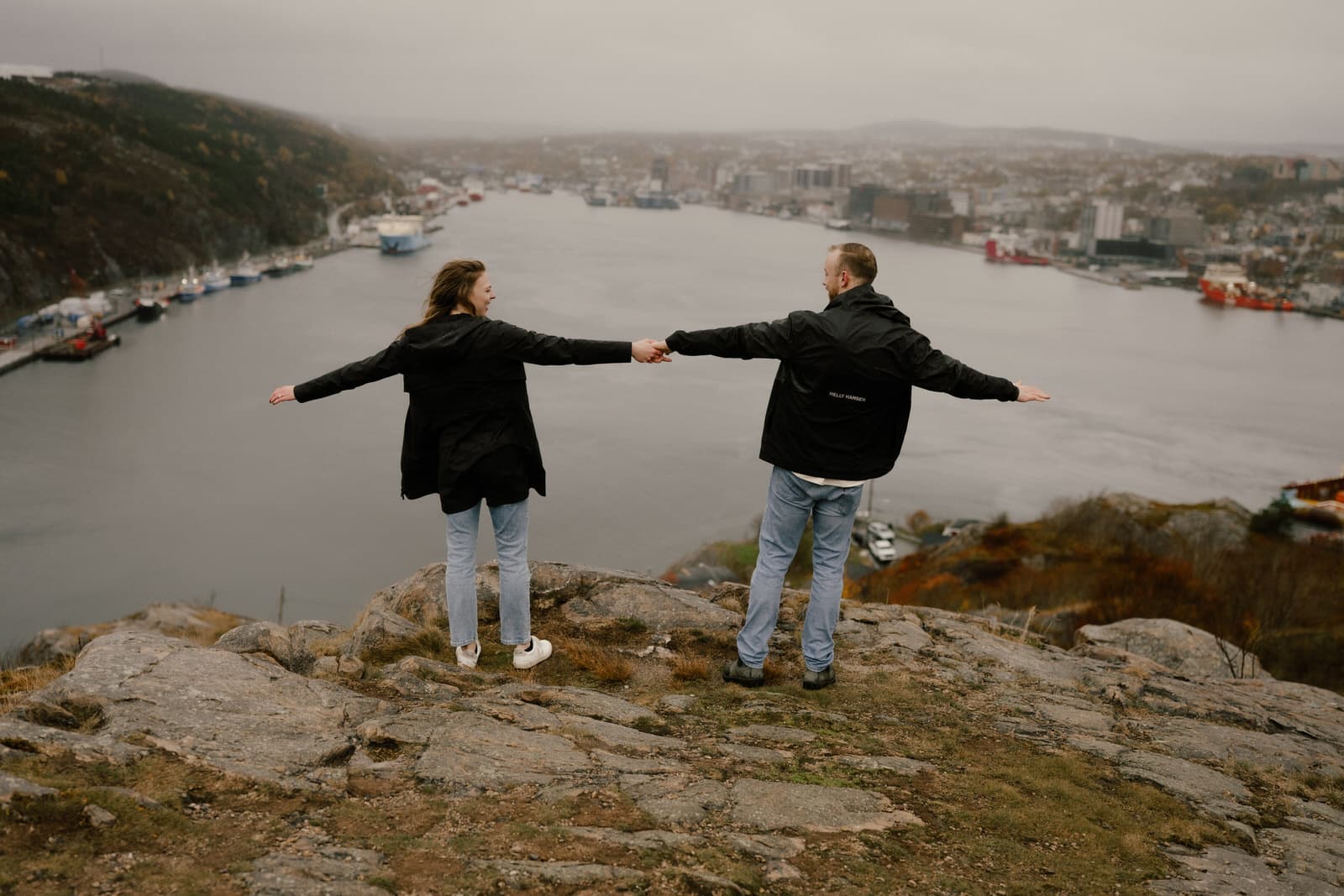 St. John's NL Engagement Photographer Signal Hill Downtown