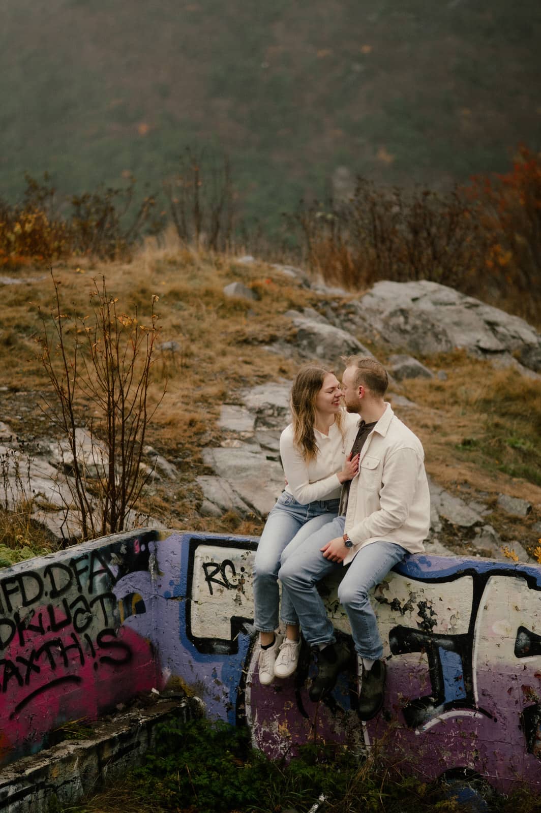 St. John's NL Engagement Photographer Signal Hill Downtown
