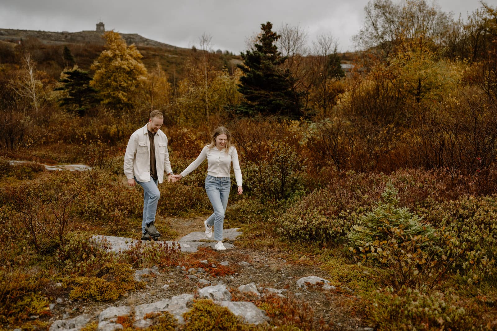 St. John's NL Engagement Photographer Signal Hill Downtown