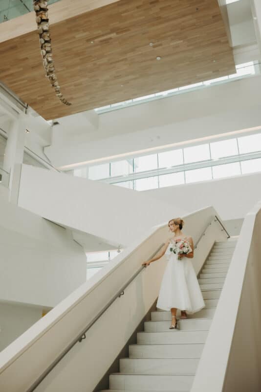 The Atrium Wedding Venue Memorial University Core Sciences Facility Photographer