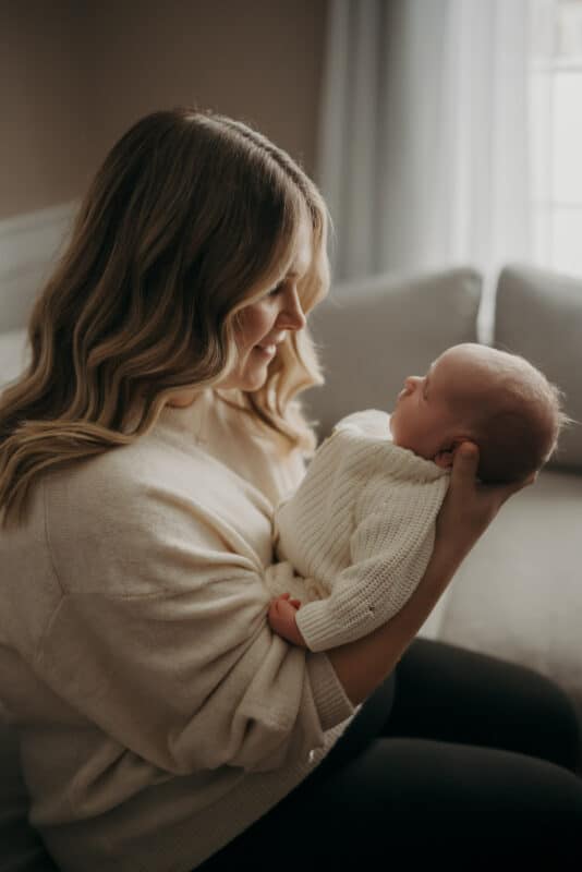 Newborn Photography St. John's NL Photographer Babies In-Home With Pets