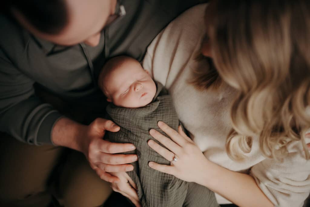 Newborn Photography St. John's NL Photographer Babies In-Home With Pets