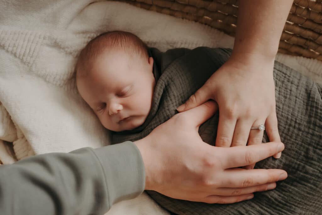Newborn Photography St. John's NL Photographer Babies In-Home With Pets