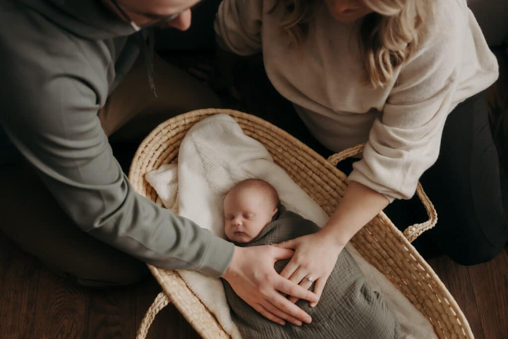 Newborn Photography St. John's NL Photographer Babies In-Home With Pets