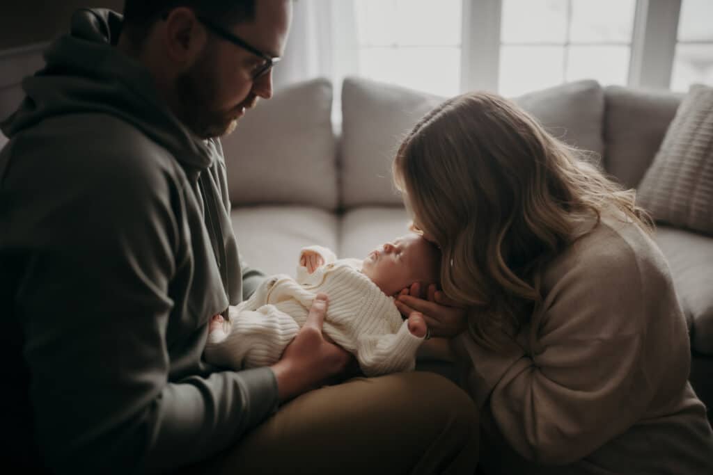 Newborn Photography St. John's NL Photographer Babies In-Home With Pets