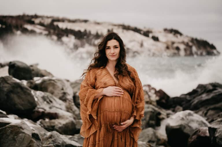Adventurous Winter Maternity Session | St. John’s NL Maternity Photographer