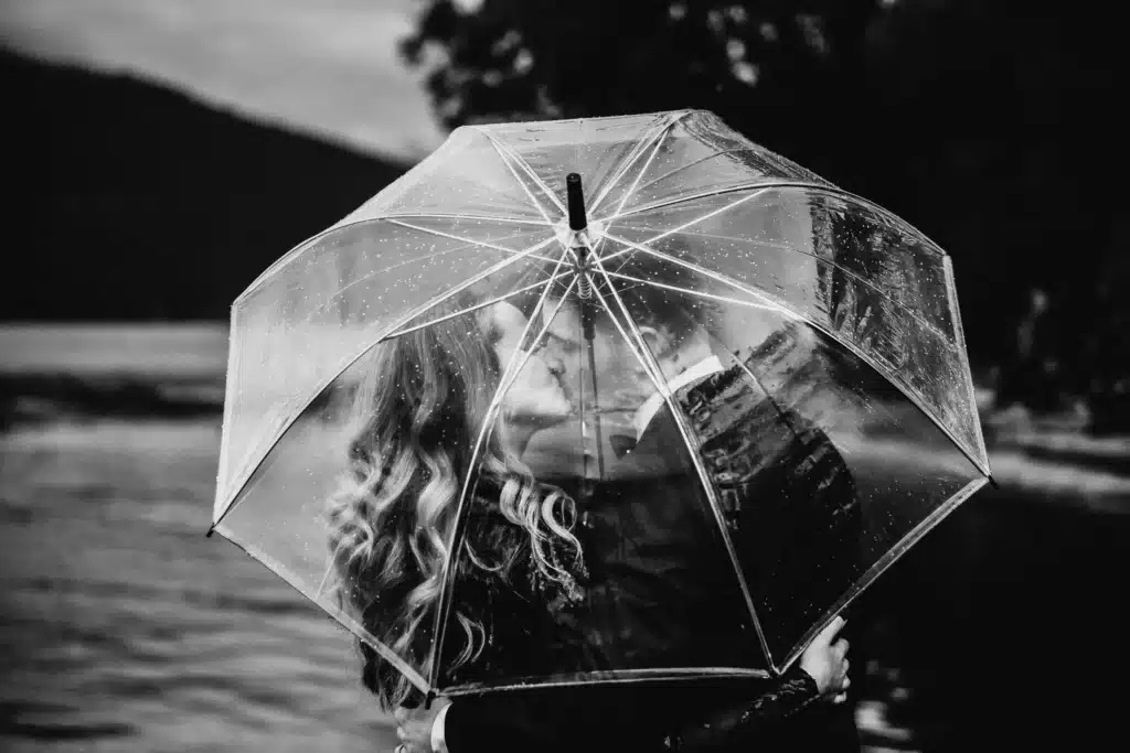 St. John's NL-Wedding-Photographer-Umbrella-Rain-Ocean.jpg